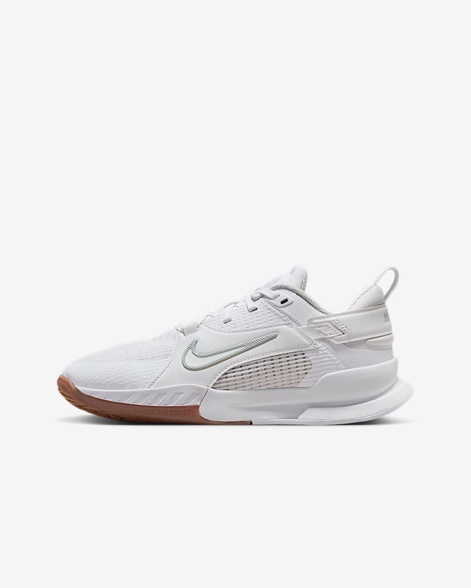 Kids all white nike discount
